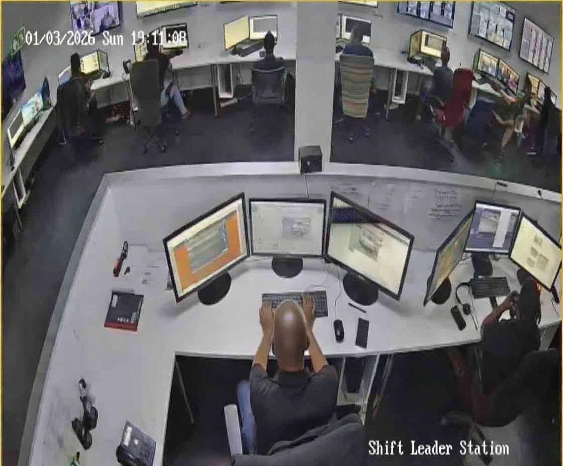 Johannesburg Security Control Room