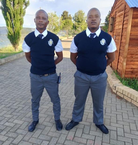 Johannesburg Security Guard on Duty